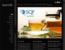 Tablet Screenshot of customcopak.com